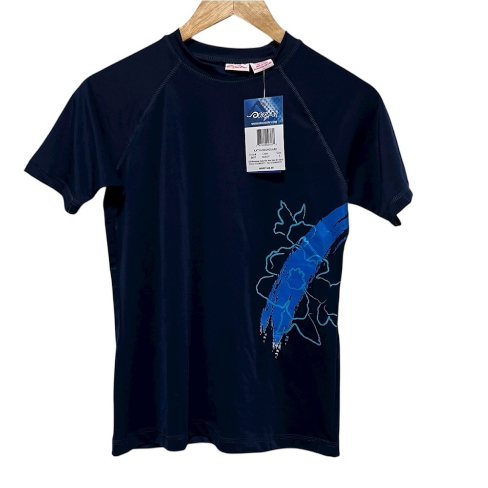 KANU Surf Katya Women’s UPF 50+ Rash guard T shirt NWT
